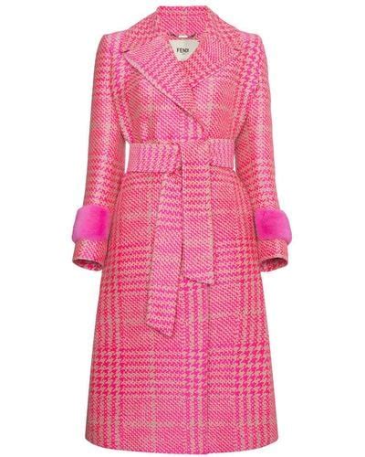 Pink Fendi Coats for Women 